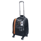 PGAトロリー四方輪衣類バッグ（ライトブルー）