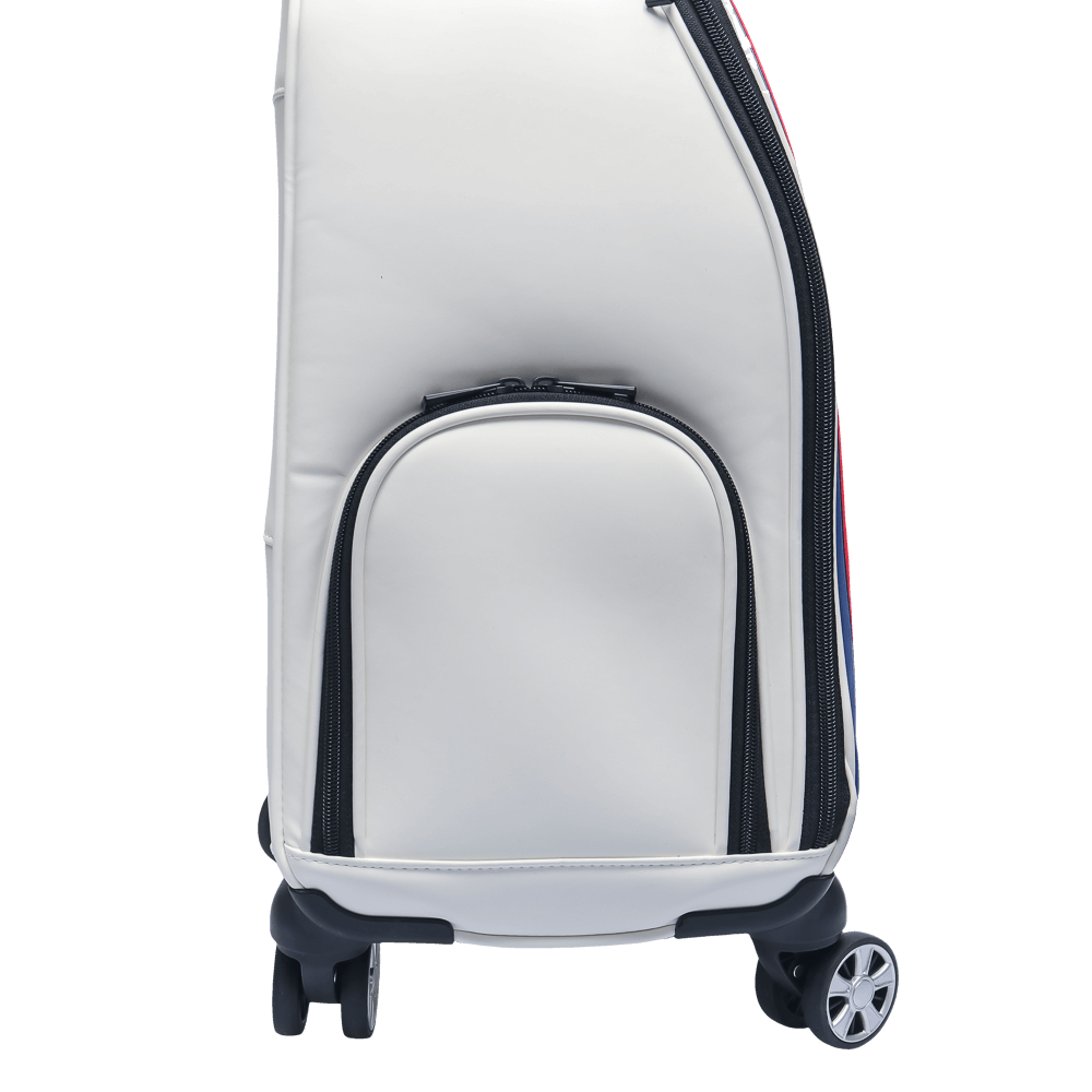 PGAトロリー四方輪衣類バッグ（ライトブルー）