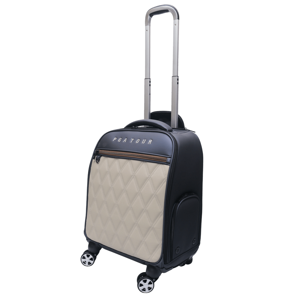 PGA TOUR有輪拉桿衣物袋(淺棕)