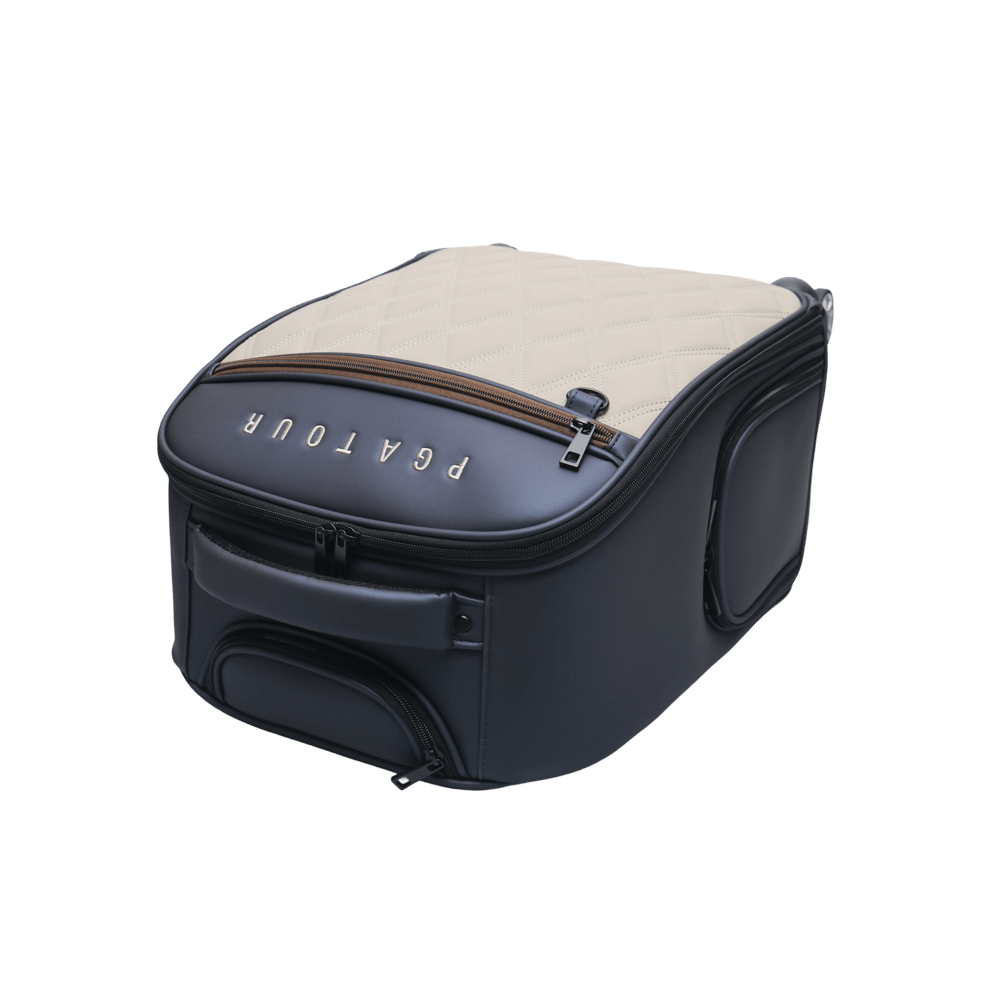 PGA有輪拉桿衣物袋(淺棕)