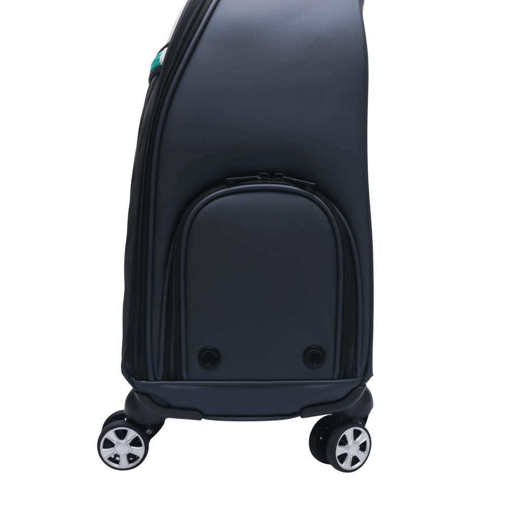 PGA TOUR有輪拉桿衣物袋(淺棕)