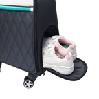 PGA TOUR有輪拉桿衣物袋(黑)