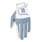 PGA男高爾夫彈性布防滑手套(白灰)