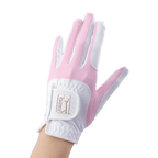 PGA women's golf elastic cloth non-slip gloves (white powder)