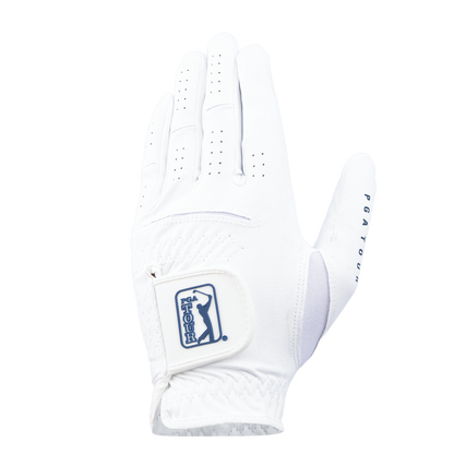 PGA Korean Nano Cloth Men's Golf Gloves (White) PGL10200