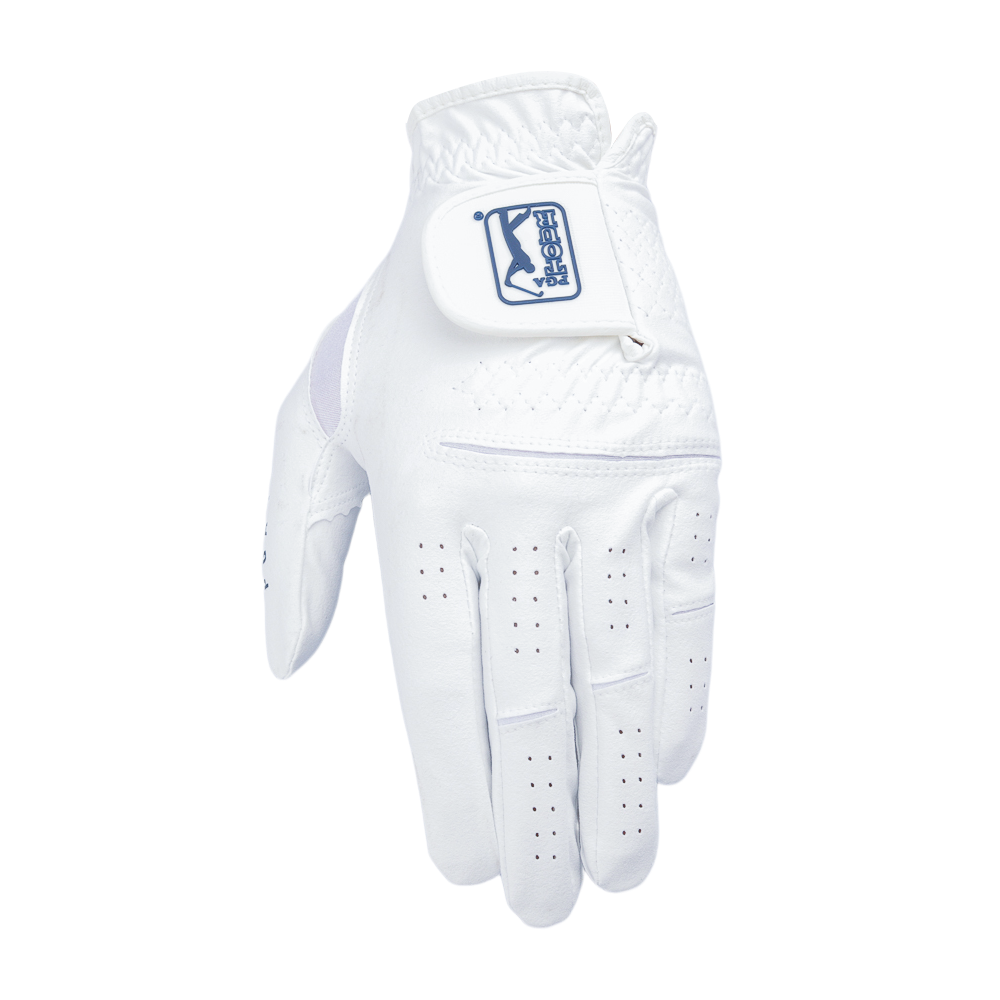 PGA Korean version nano cloth men's golf gloves (white)