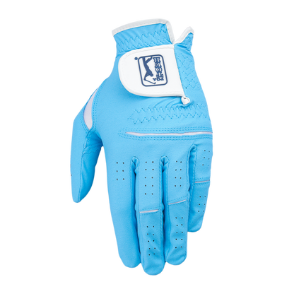 PGA Korean Style Nano Cloth Men's Golf Gloves (Light Blue)