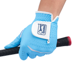 PGA Korean Style Nano Cloth Men's Golf Gloves (Light Blue)
