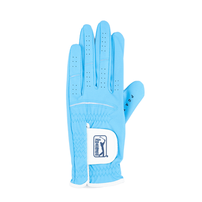 PGA Korean Style Nano Cloth Men's Golf Gloves (Light Blue)