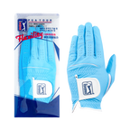 PGA Korean Style Nano Cloth Men's Golf Gloves (Light Blue)