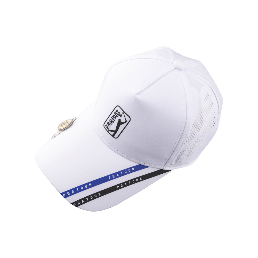 PGA TOUR Golf Exquisite Ball Cap (White)