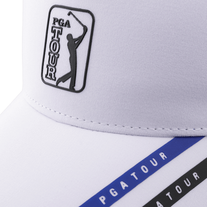 PGA TOUR高爾夫精緻球標帽(白)