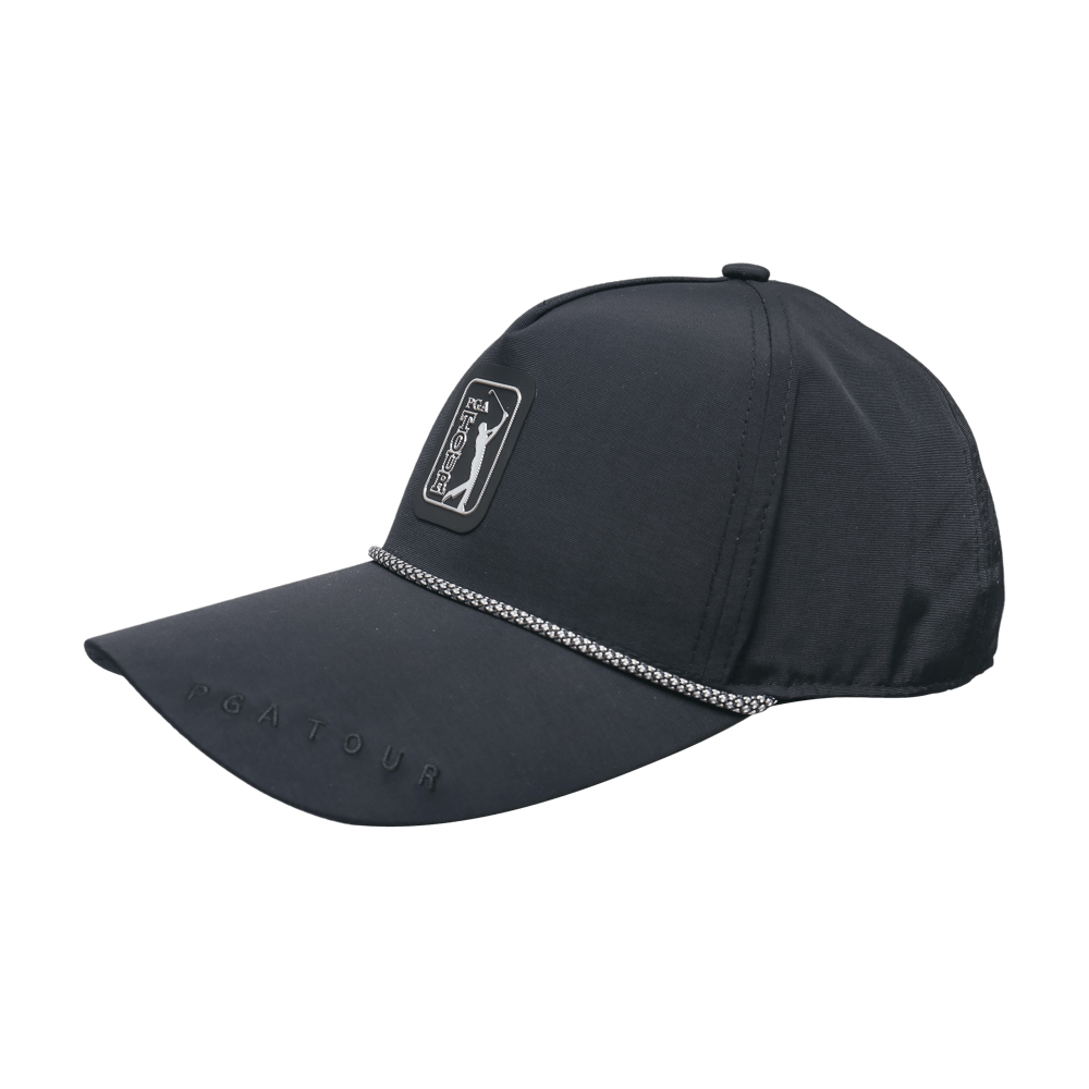 PGA TOUR高爾夫經典球標帽(黑)