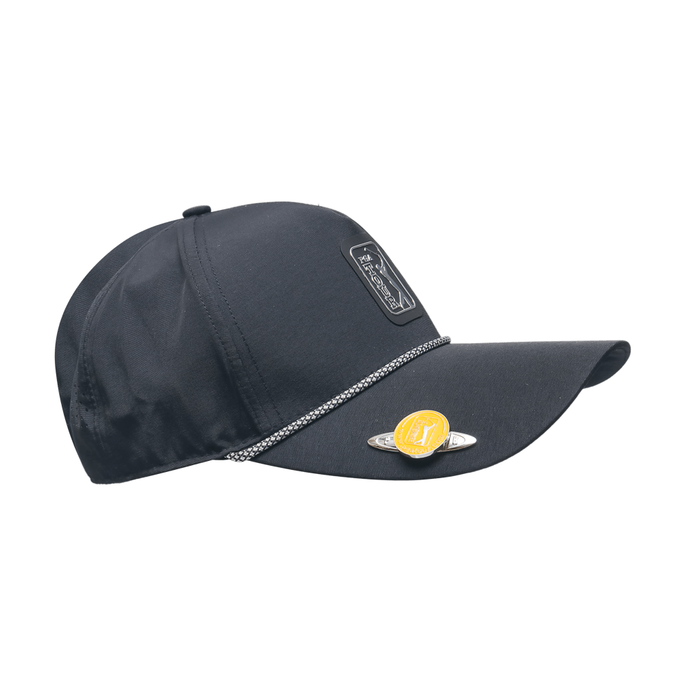 PGA TOUR高爾夫經典球標帽(黑)