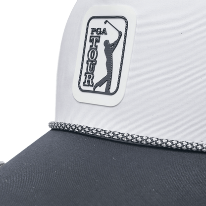 PGA TOUR高爾夫經典球標帽(白)