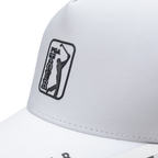 PGA TOUR高爾夫印花球標帽(白)