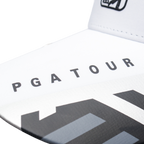PGA TOUR高爾夫印花球標帽(白)