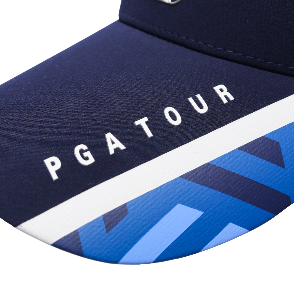 PGA TOUR高爾夫印花球標帽(藏青)