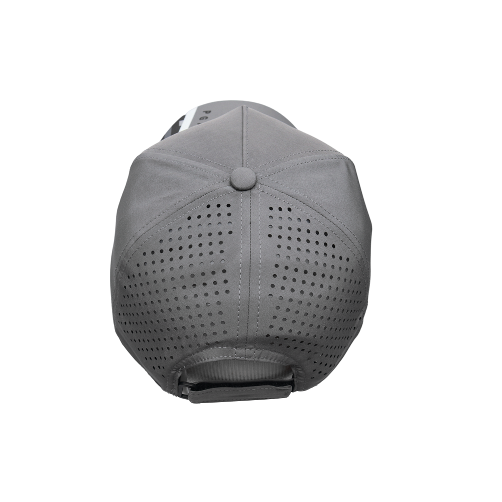 PGAツアー ゴルフ プリント ボールマーカー キャップ (グレー)