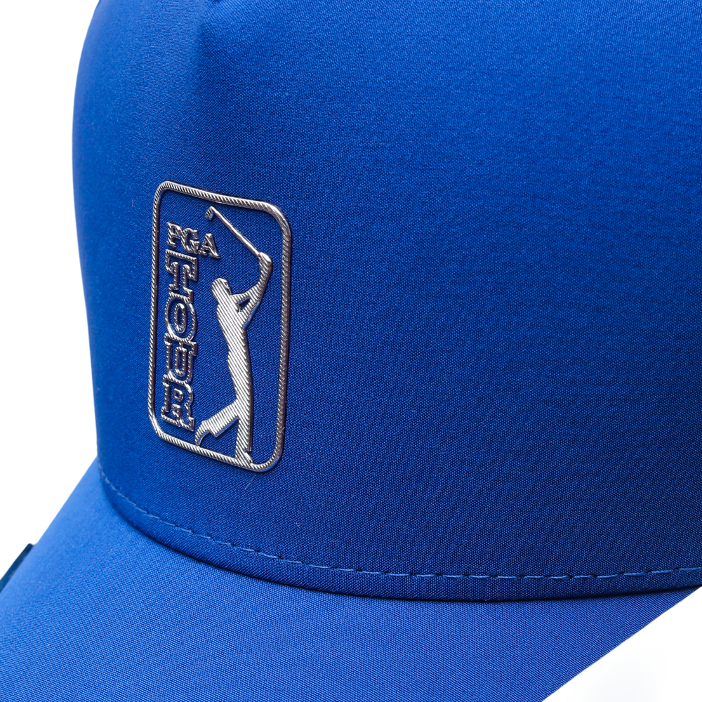PGAツアー ゴルフ プリントマーカーキャップ（ロイヤルブルー）