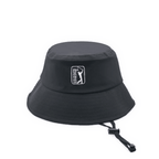 PGA ツアー 調節可能なゴルフ バケット ハット (ブラック)