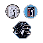 PGA hexagonal base + double cap clip (dark blue)