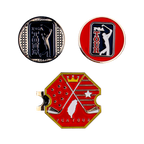 PGA六角底座+雙帽夾(紅)