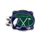 PGA深藍果嶺底座+雙帽夾