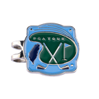 PGA light blue green base + double hat clip