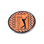 PGA ブライトオレンジグリーンベース + ダブルハットクリップ