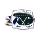 PGA白緑ベース＋ダブルキャップクリップ