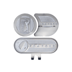 PGA高爾夫指向球標(白)