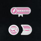 PGA高爾夫指向球標(洋紅)