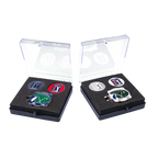 PGA深藍果嶺底座+雙帽夾