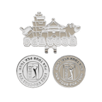 PGA TOUR台灣限定球標帽夾(奶茶)