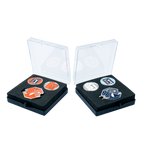 PGA hexagonal base + double cap clip (dark blue)