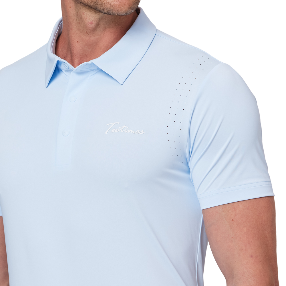 男涼感肩孔短袖