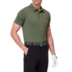 男涼感肩孔短袖