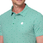 Geometric all-over print short-sleeved shirt