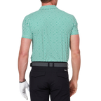 Geometric all-over print short-sleeved shirt