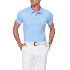 Geometric all-over print short-sleeved shirt