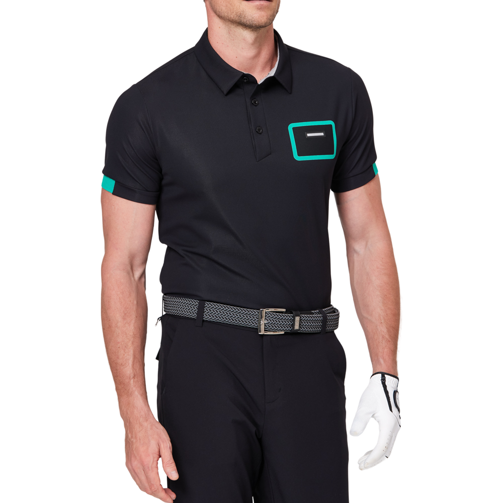 3D Pocket Color Block Short-Sleeve