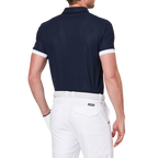 立體口袋拼色短袖