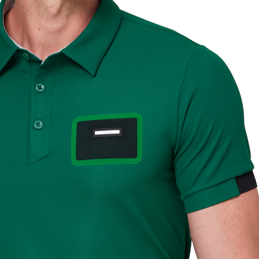 立體口袋拼色短袖