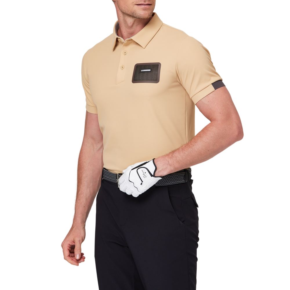 3D Pocket Color Block Short-Sleeve