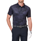 Digital camouflage print short-sleeved shirt