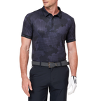 Digital camouflage print short-sleeved shirt