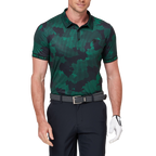 Digital camouflage print short-sleeved shirt