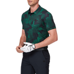 Digital camouflage print short-sleeved shirt