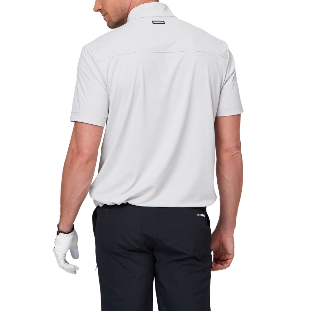 立領半開襟短袖